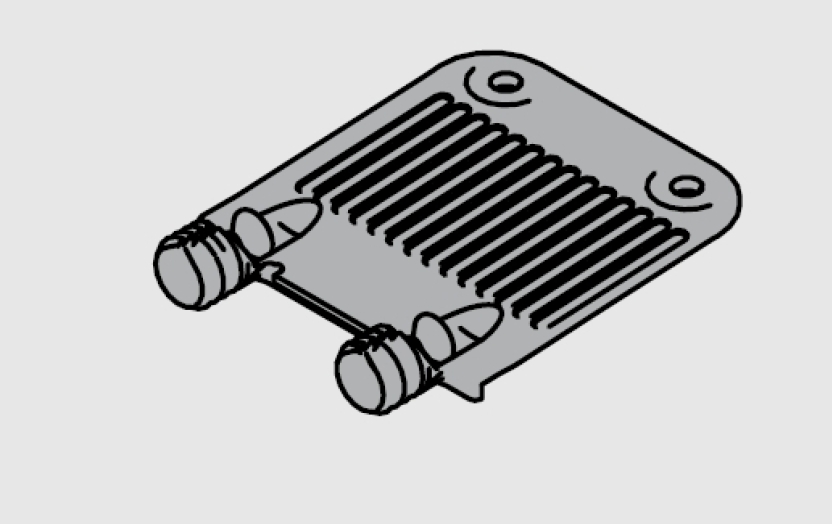 TANDEMBOX ANTARO Tartozék: Előlap stabilizálő fenékre (Z96.10E1)
