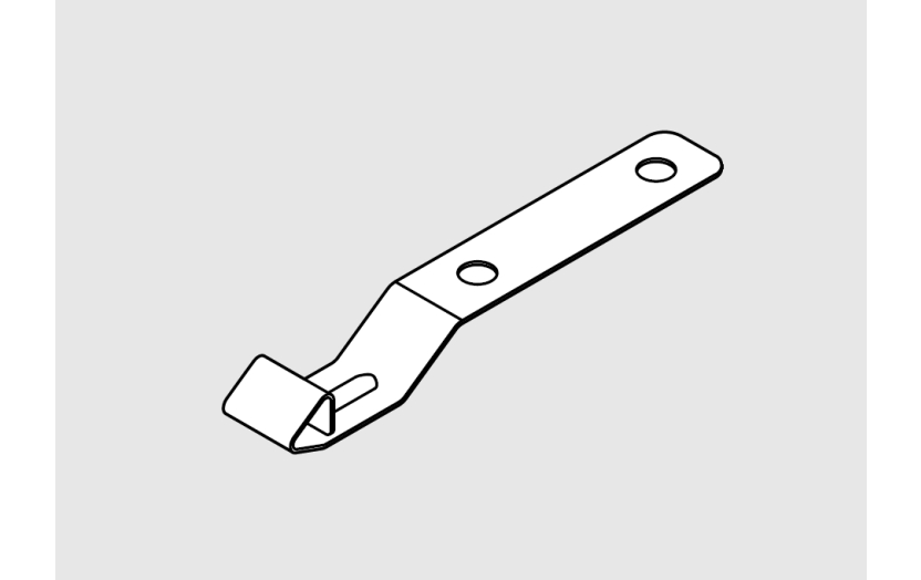 TANDEMBOX ANTARO - MERIVOBOX Tartozék: TIP-ON BLUMOTION készlethez Szinkronizáló tengely tartó (T60B000H)