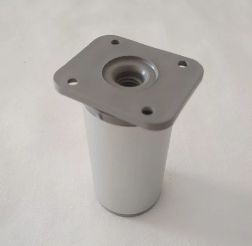 GMAX 7050 kerek D40 matt alu. szekrényláb