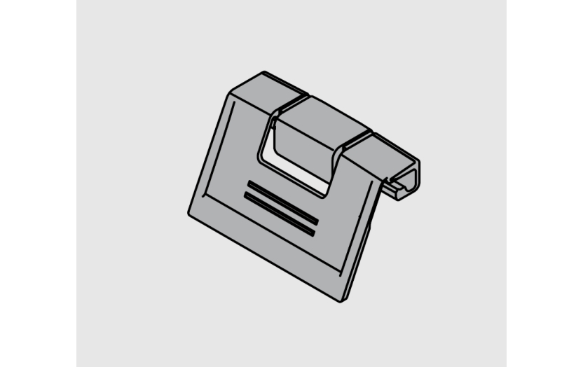 TANDEMBOX ANTARO Tartozék: Belső előlaphoz Fogantyú (ZIF.80M5)