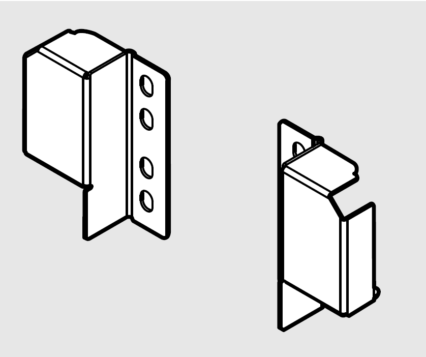 TANDEMBOX ANTARO Tartozék: Hátfalhoz korláttartó toldalék, rugalmasan állítható (ZRR.5200)