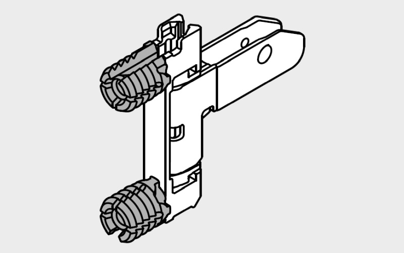 MERIVOBOX Elem: Előlap rögzítő