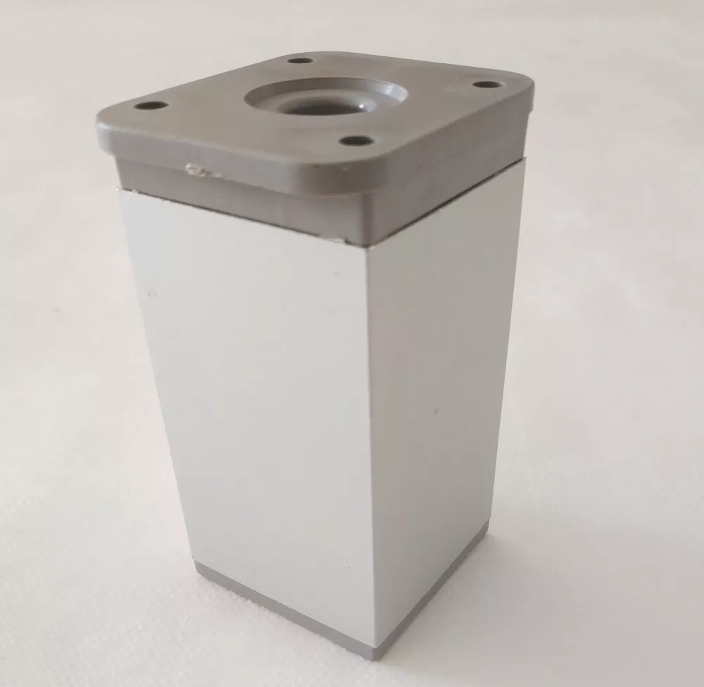 GMAX 7040 szögletes 40x40 matt alu. szekrényláb